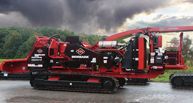 40/36 Track Whole Tree Drum Chipper